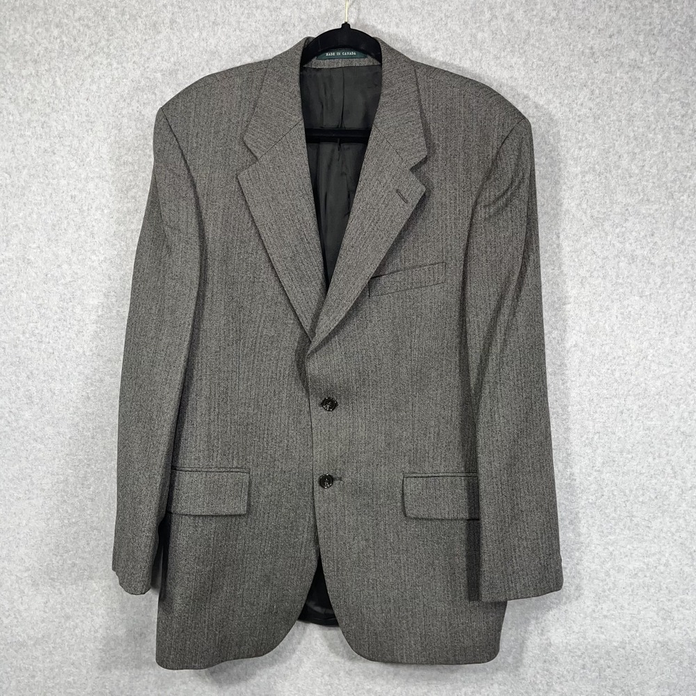 Lauren Ralph Lauren Blazer Vest 2 Pc Set Mens Pure Wool Herringbone Classic READ